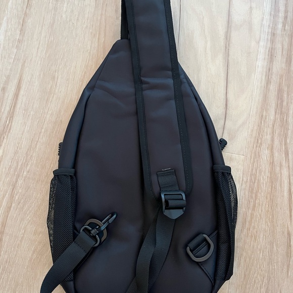 Black Sling Backpack - Picture 2 of 6